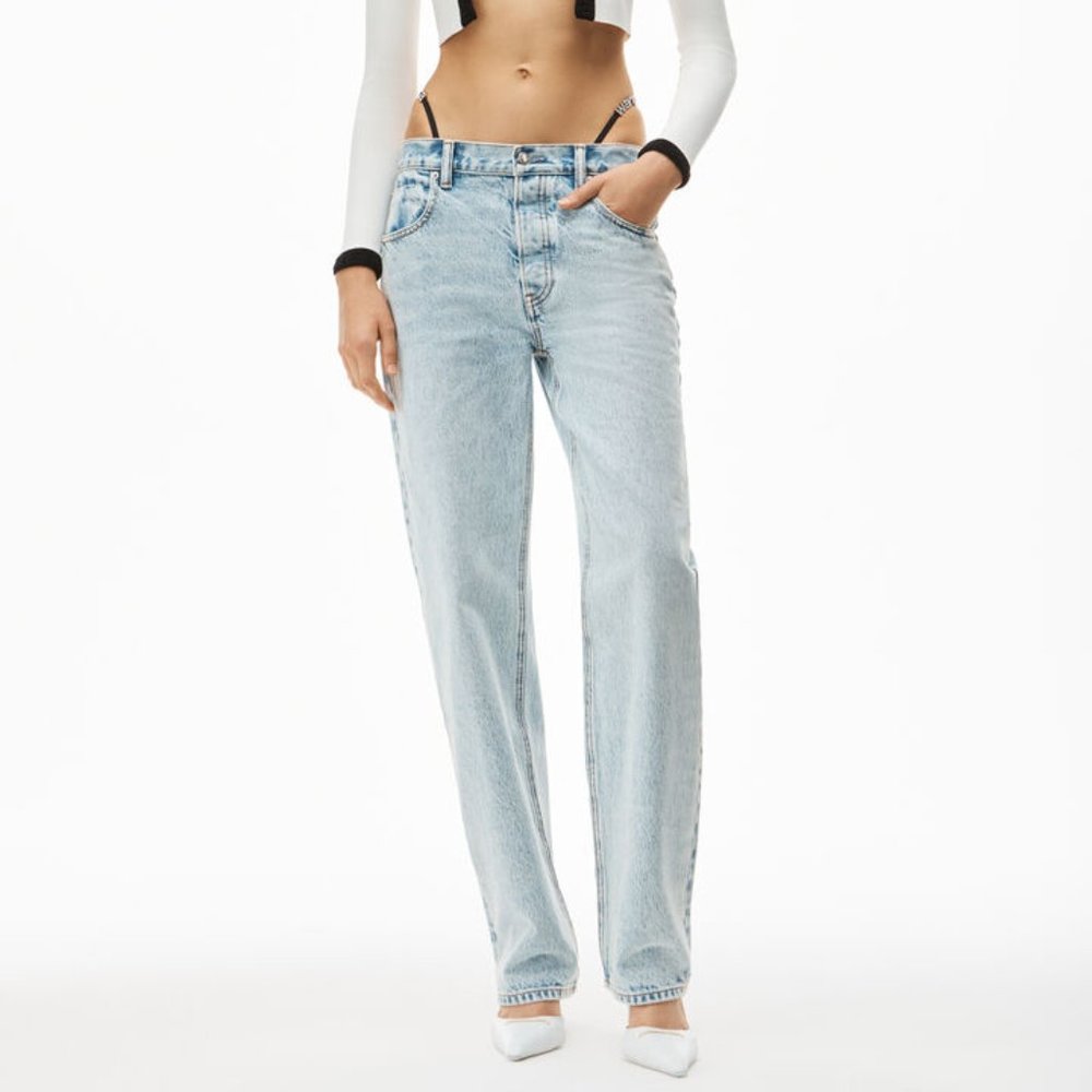 ALEXANDER WANG Straight fit jeans